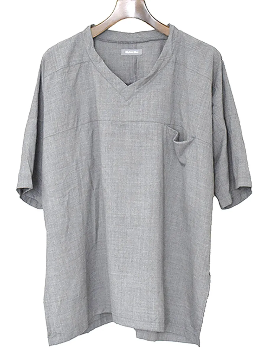 Elephant Blanc エレファンブラン 17SS Super 140's ホッケーTシャツ