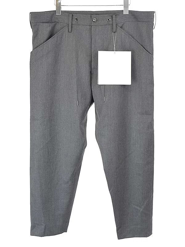 GANRYU フミト ガンリュウ 20SS KRUTA PANTS ウールパンツ