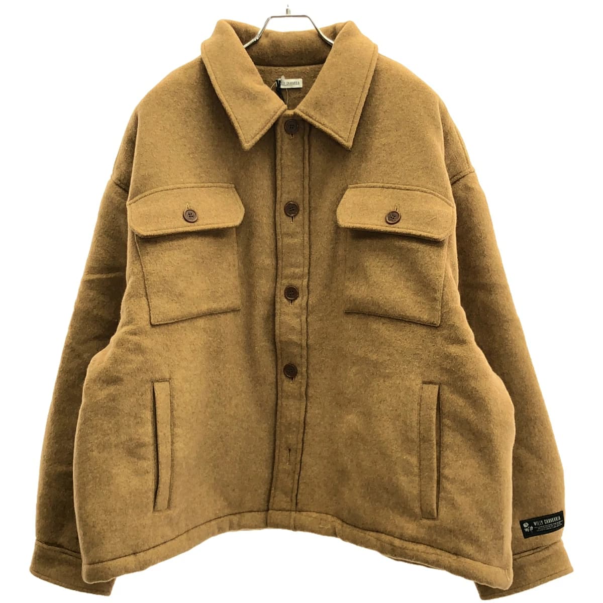 WILLY CHAVARRIA ウィリーチャバリア 21AW UMPA SHIRT JACKET 中綿入りシャツジャケット