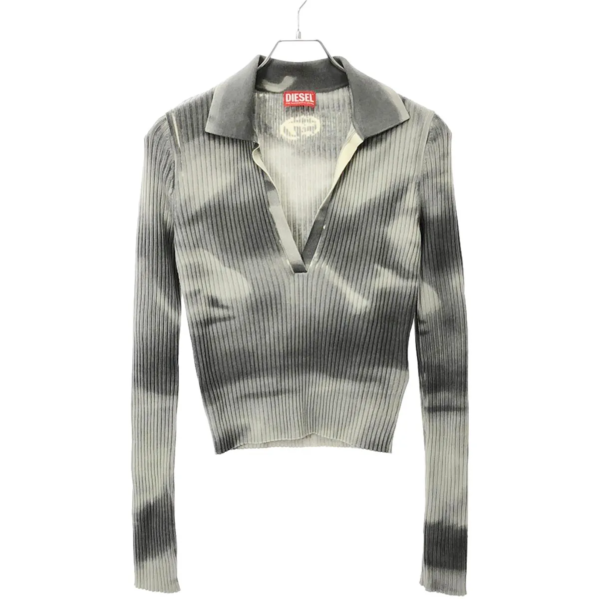 DIESEL ディーゼル 24SS M-BRIANA カモフラージュニットトップス
