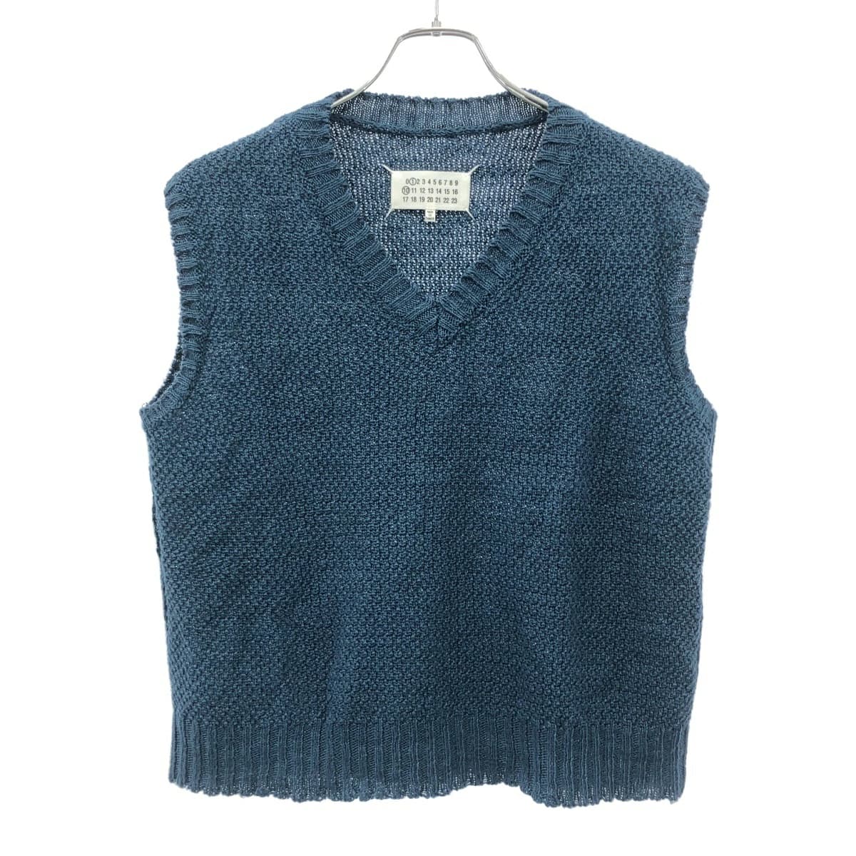 Maison Margiela メゾン マルジェラ 23SS ローゲージヘンプニットベスト