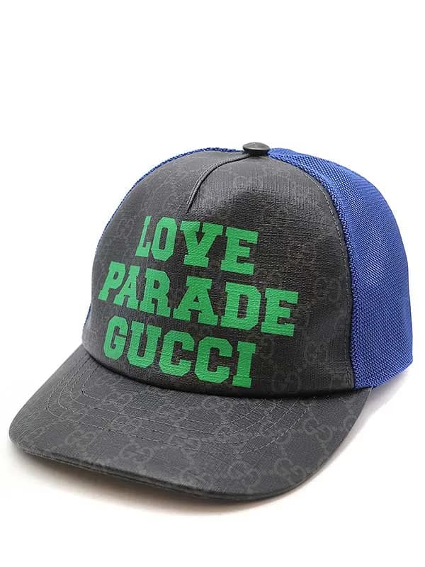 GUCCI グッチ LOVE PARADE GUCCI ベースボールキャップ