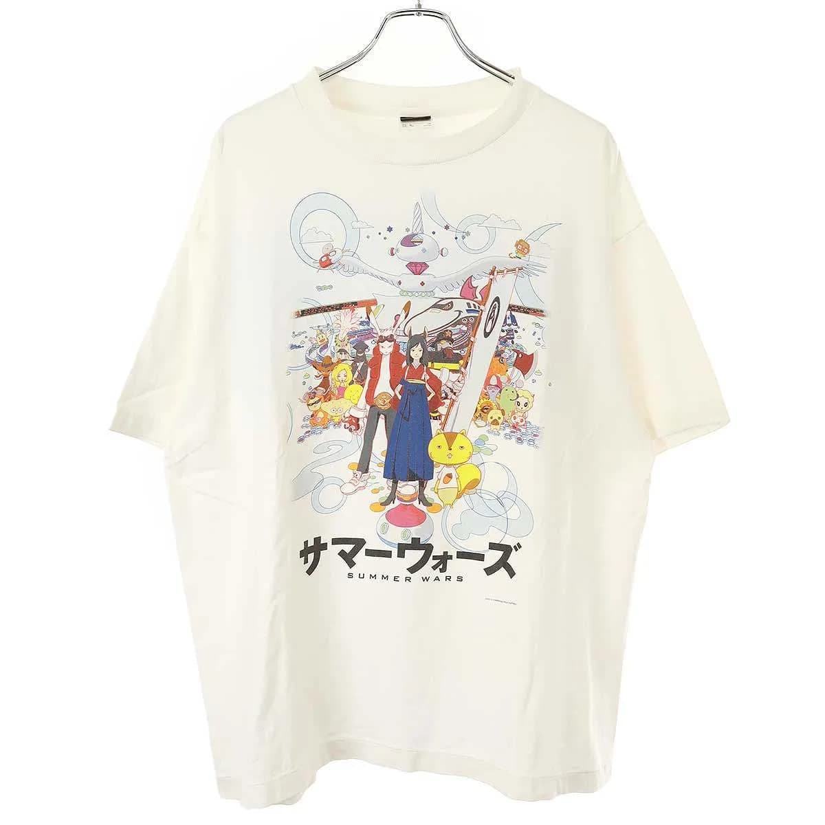 SAINT MICHAEL セントマイケル 24AW SG SS TEE SUMMER WARS WHITE サマーウォーズTシャツ SM-YS1-0000-C28