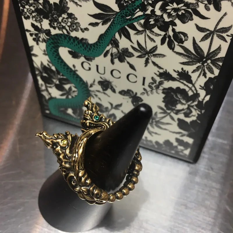 GUCCI GUCCI 17AW シードラゴンリング
