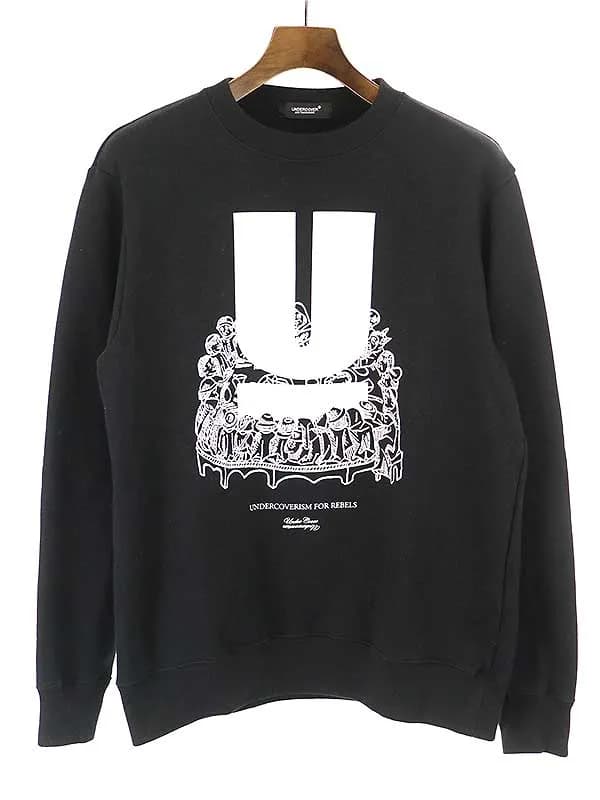 UNDERCOVER アンダーカバー 21AW ロゴプリントスウェットトレーナー