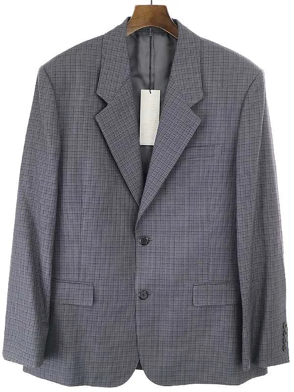 LAD MUSICIAN ラッドミュージシャン 21SS 2B JACKET ウールギャバハウンズトゥース柄2Bジャケット