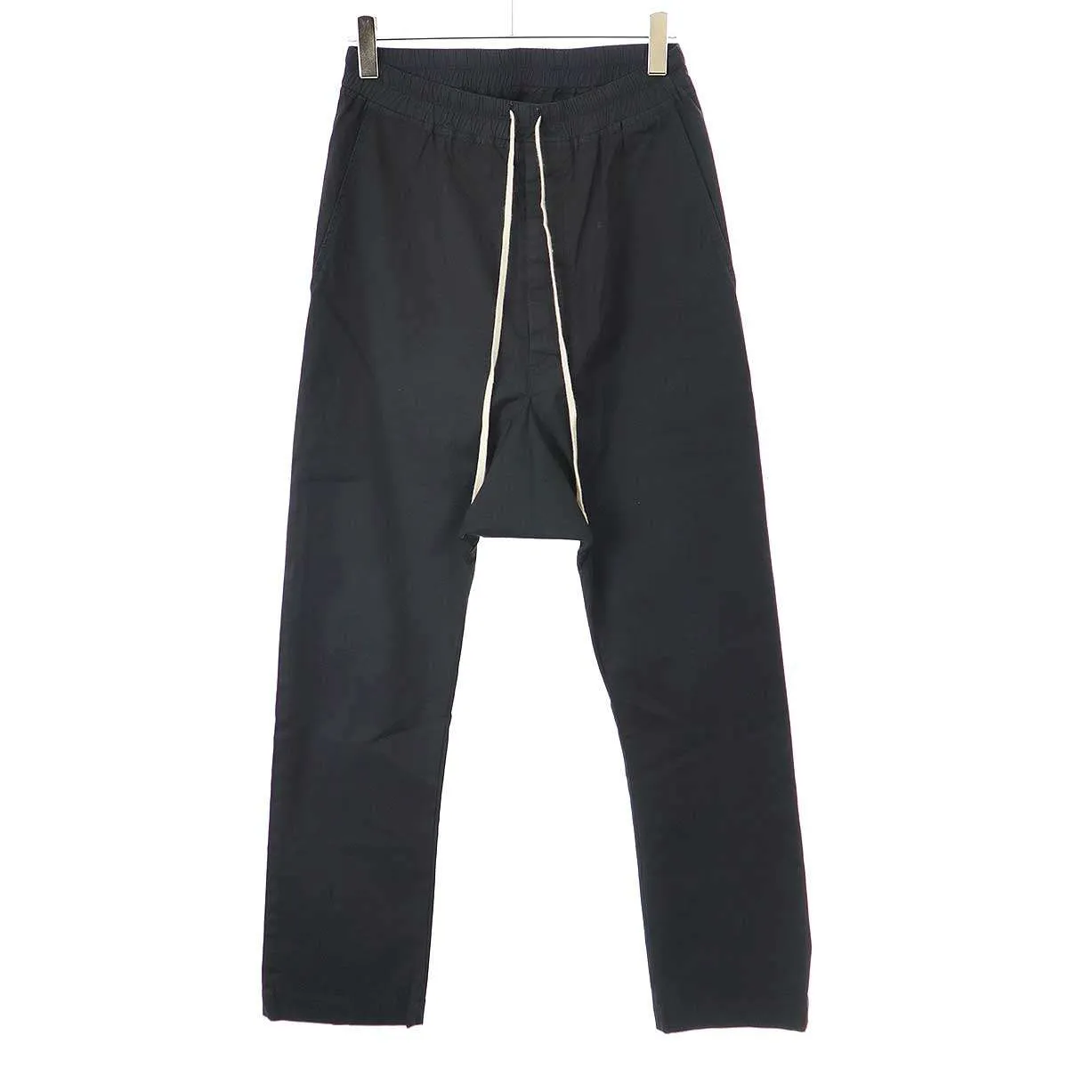 Rick Owens リックオウエンス 14SS DRAWSTRING LONG TE ドローストリングストレッチパンツ RU14S1380-TE