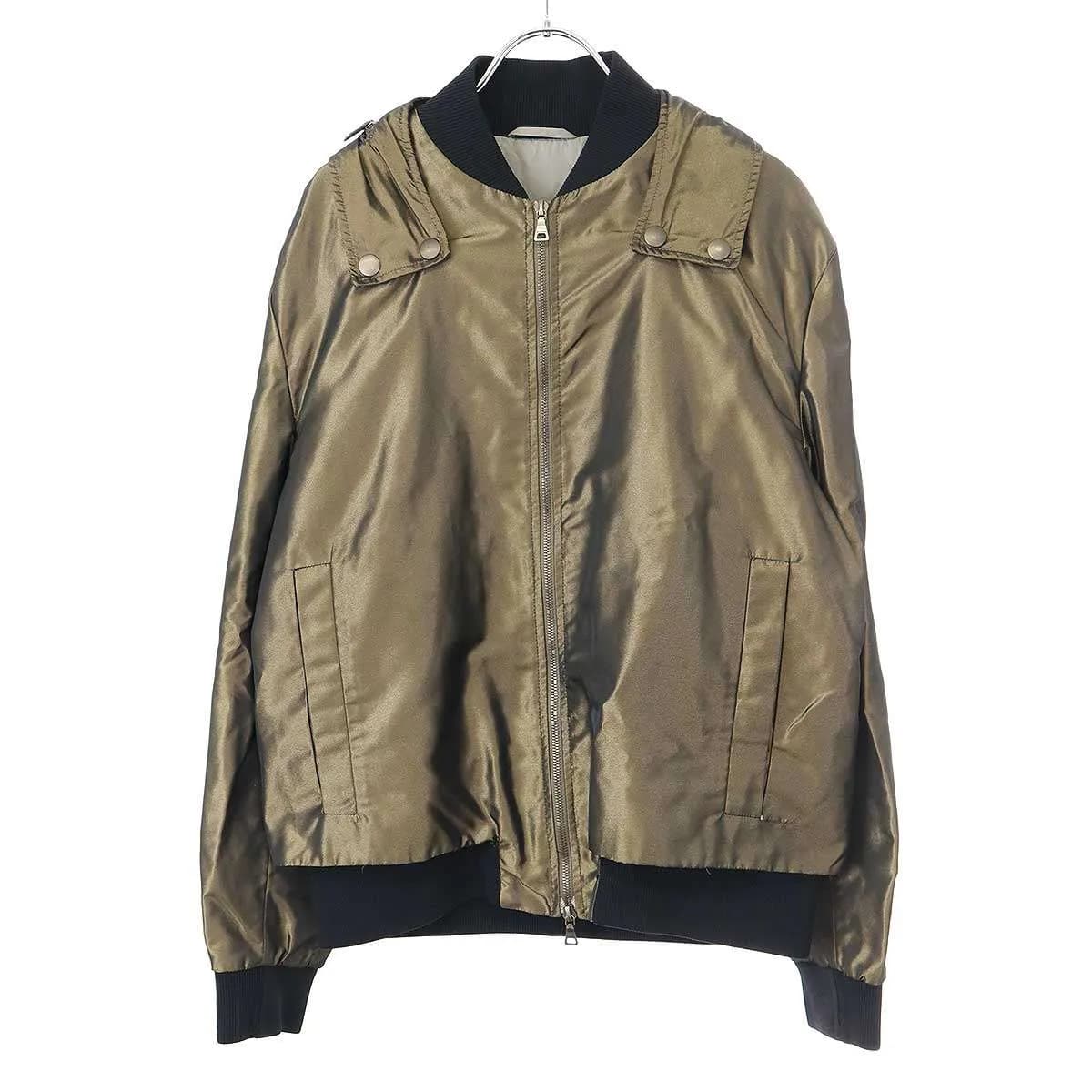 JIL SANDER ジルサンダー SAMPLE/ by RAF SIMONS 2007AW Bomber Jacket ストラップボンバージャケット