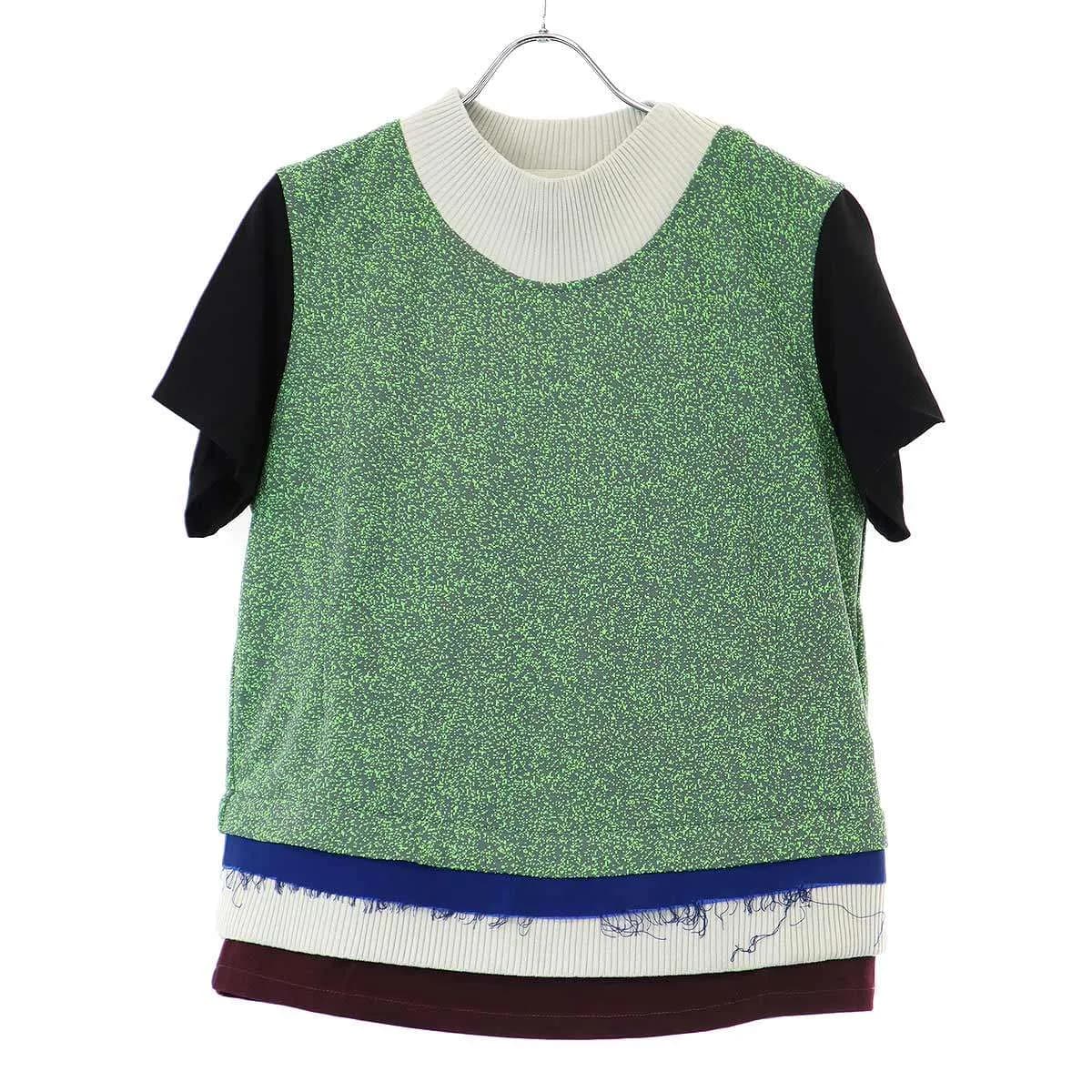 NAMACHEKO ナマチェコ 20SS OONGA SHIRT デザインニットトップス