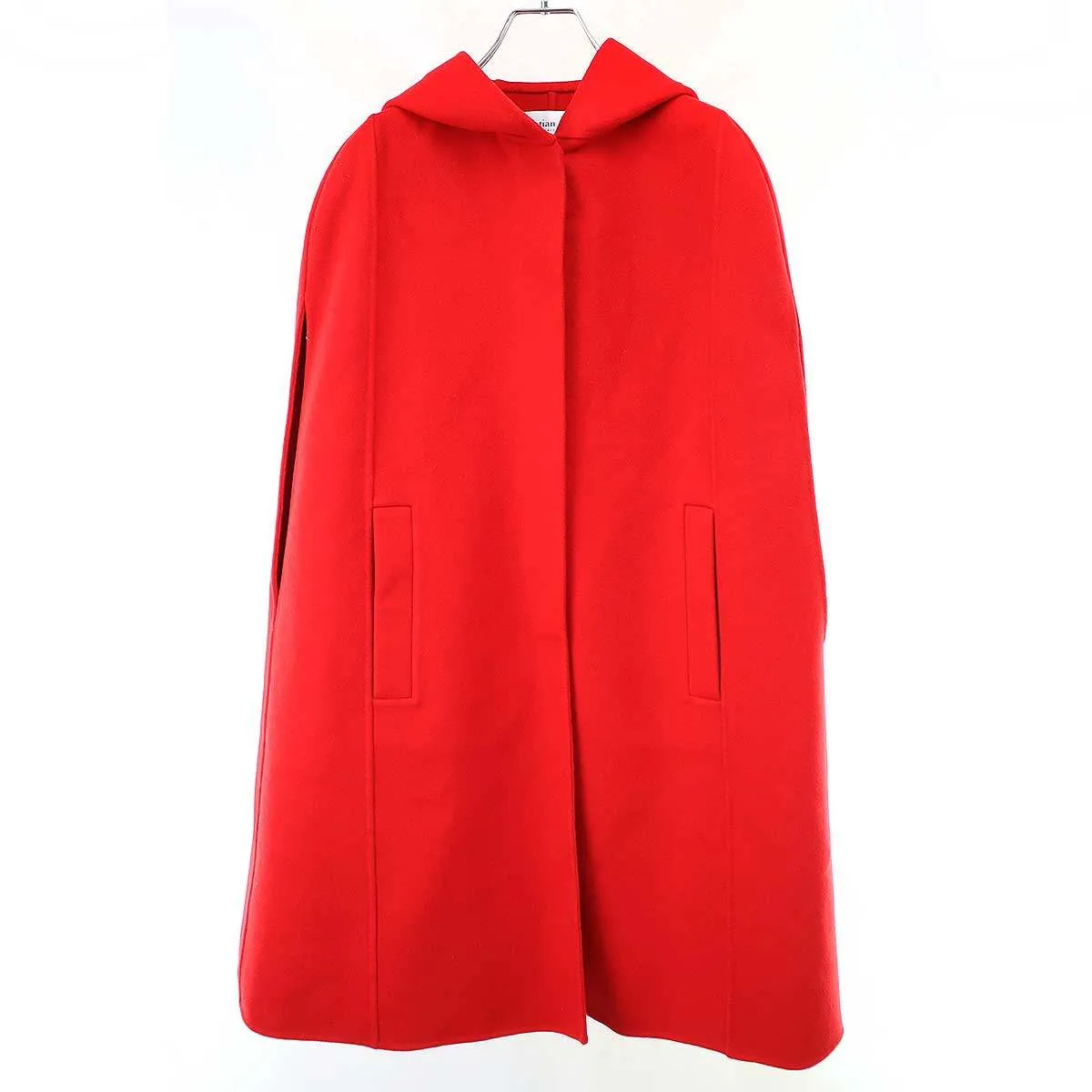 Christian Dior クリスチャンディオール 21AW ウールカシミヤ フーデッドケープコート