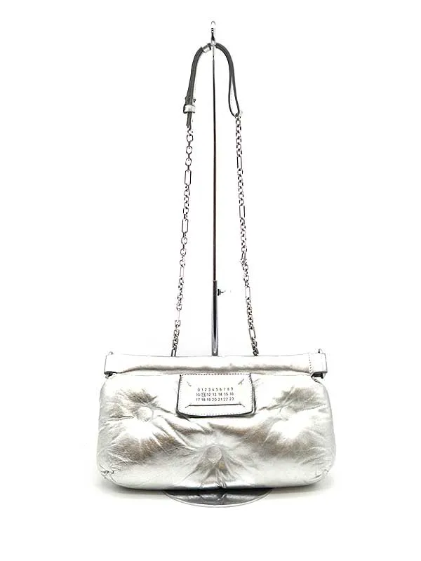 Maison Margiela メゾン マルタン マルジェラ 11 18AW GLAM SLAM メタリックチェーンショルダーバッグ