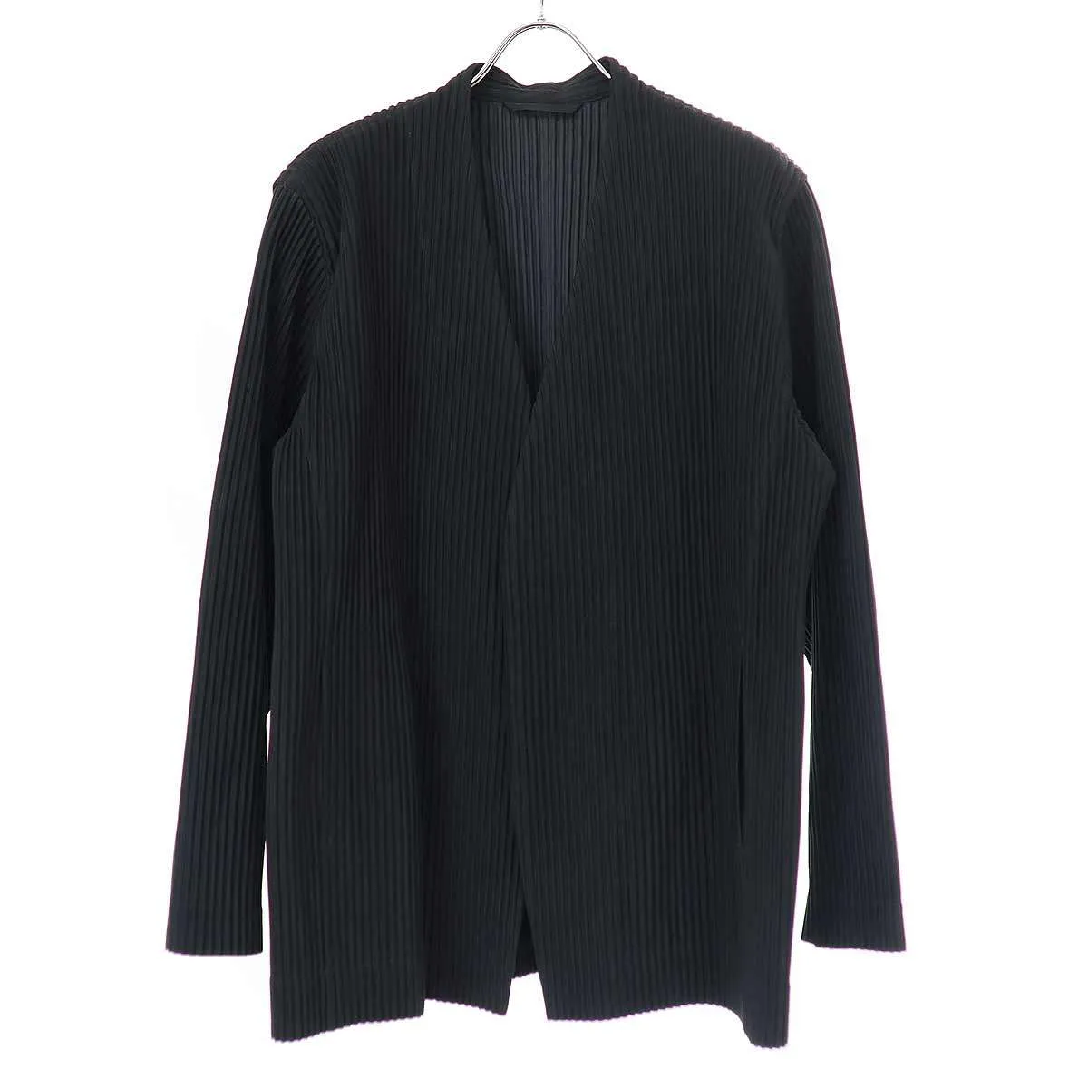 ISSEY MIYAKE オム プリッセ イッセイ ミヤケ 21AW TAILORED PLEATS 1 ノーカラープリーツジャケット