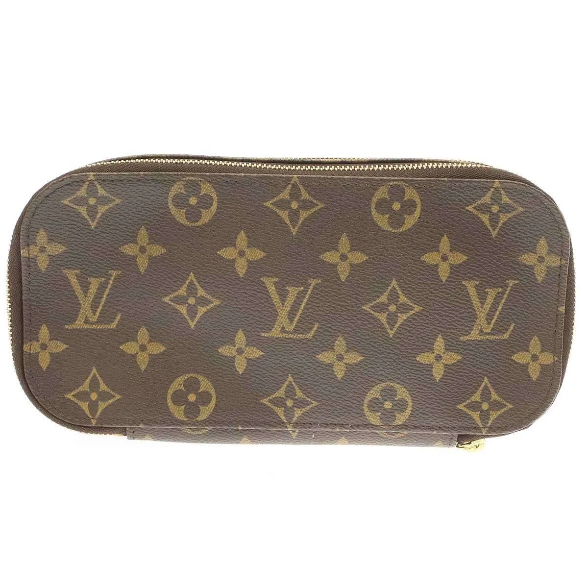 LOUIS VUITTON ルイヴィトン M47510 トゥルースブラッシュPM モノグラム 化粧ポーチ シリアルVI0092