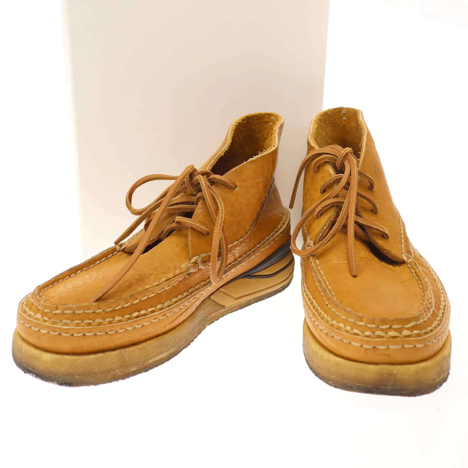visvim ビズビム 21AW CANOE MOC II-FOLK クレープソールモックブーツ 0121202002003