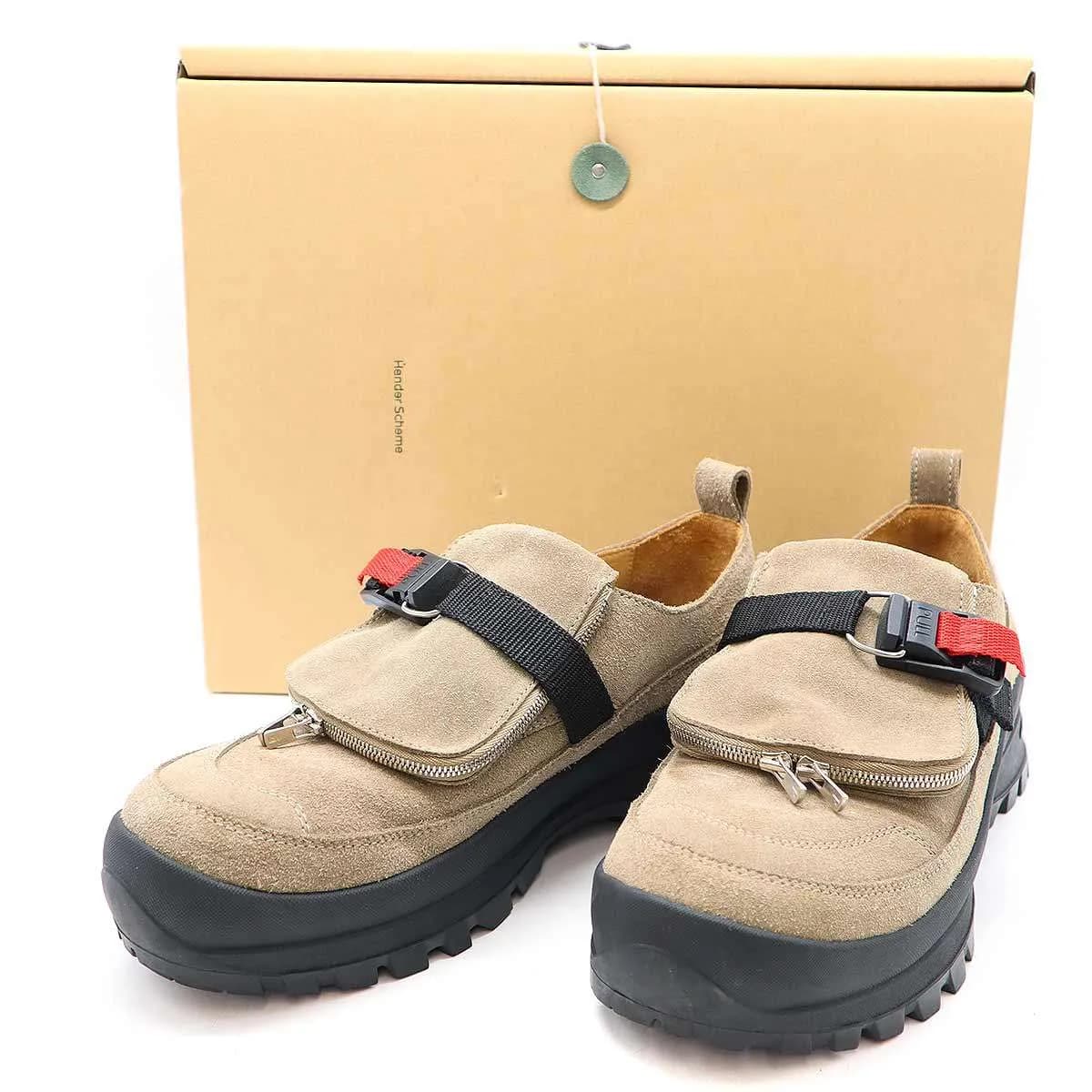 Hender Scheme エンダースキーマ 23AW purse trek パーストレックスウェードレザーシューズ