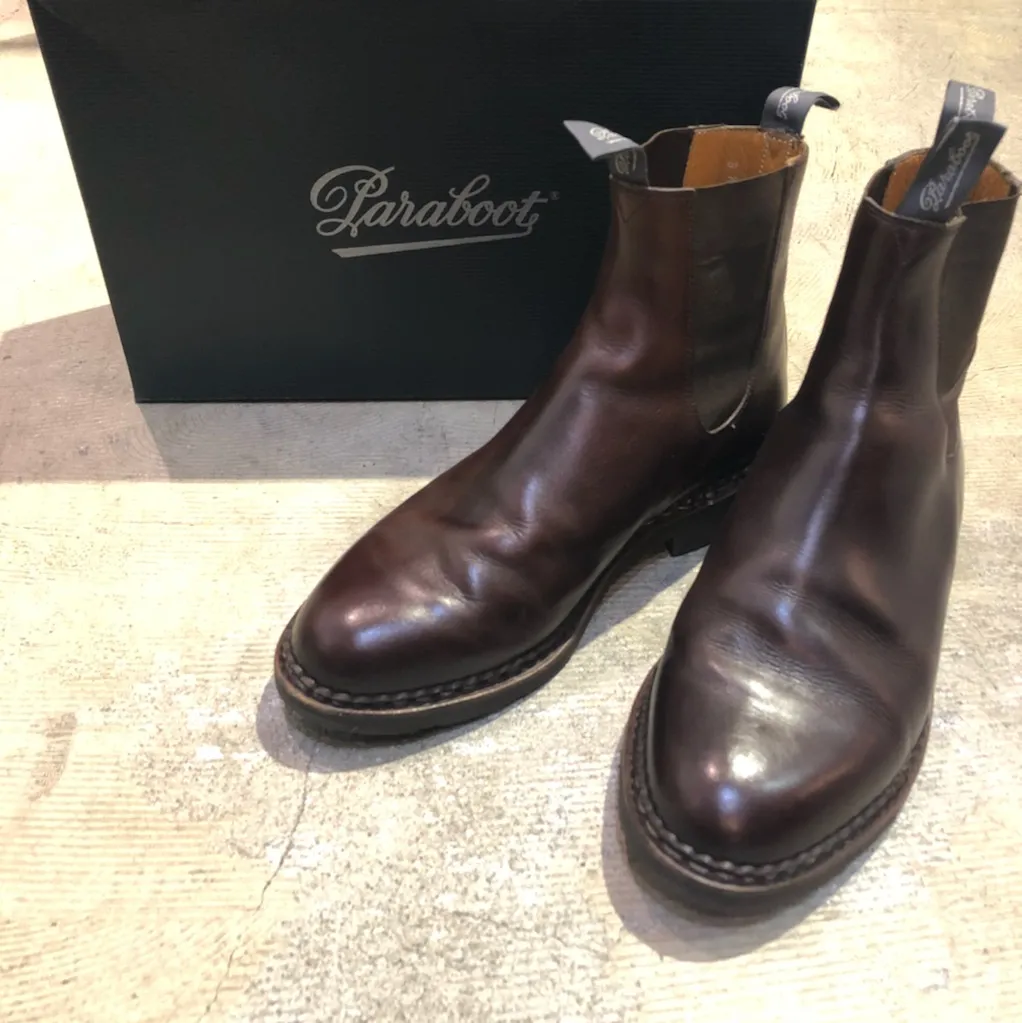 Paraboot Paraboot MANEGE サイドゴアレザーブーツ