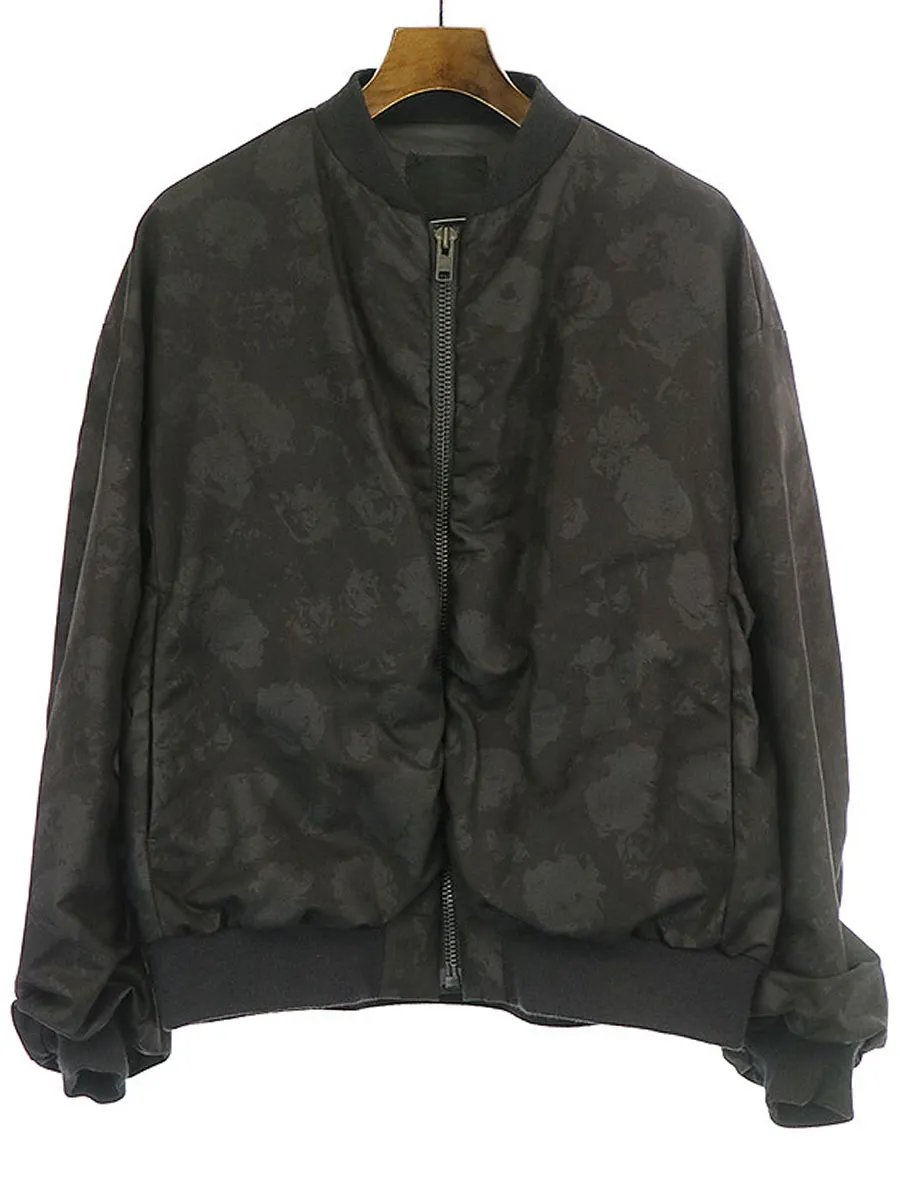 LAD MUSICIAN ラッドミュージシャン 18AW ローズ柄ジップアップブルゾン