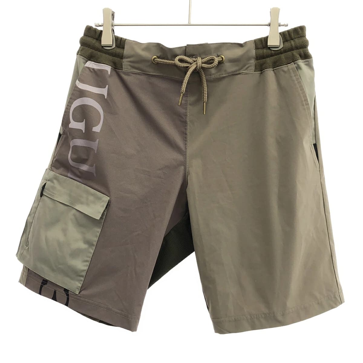 1piu1uguale3 ウノ ピゥ ウノ ウグァーレ トレ×ロニー ロナウジーニョ 113 SPORT ONE SIDE CARGO SHORTS RONE191 MF01