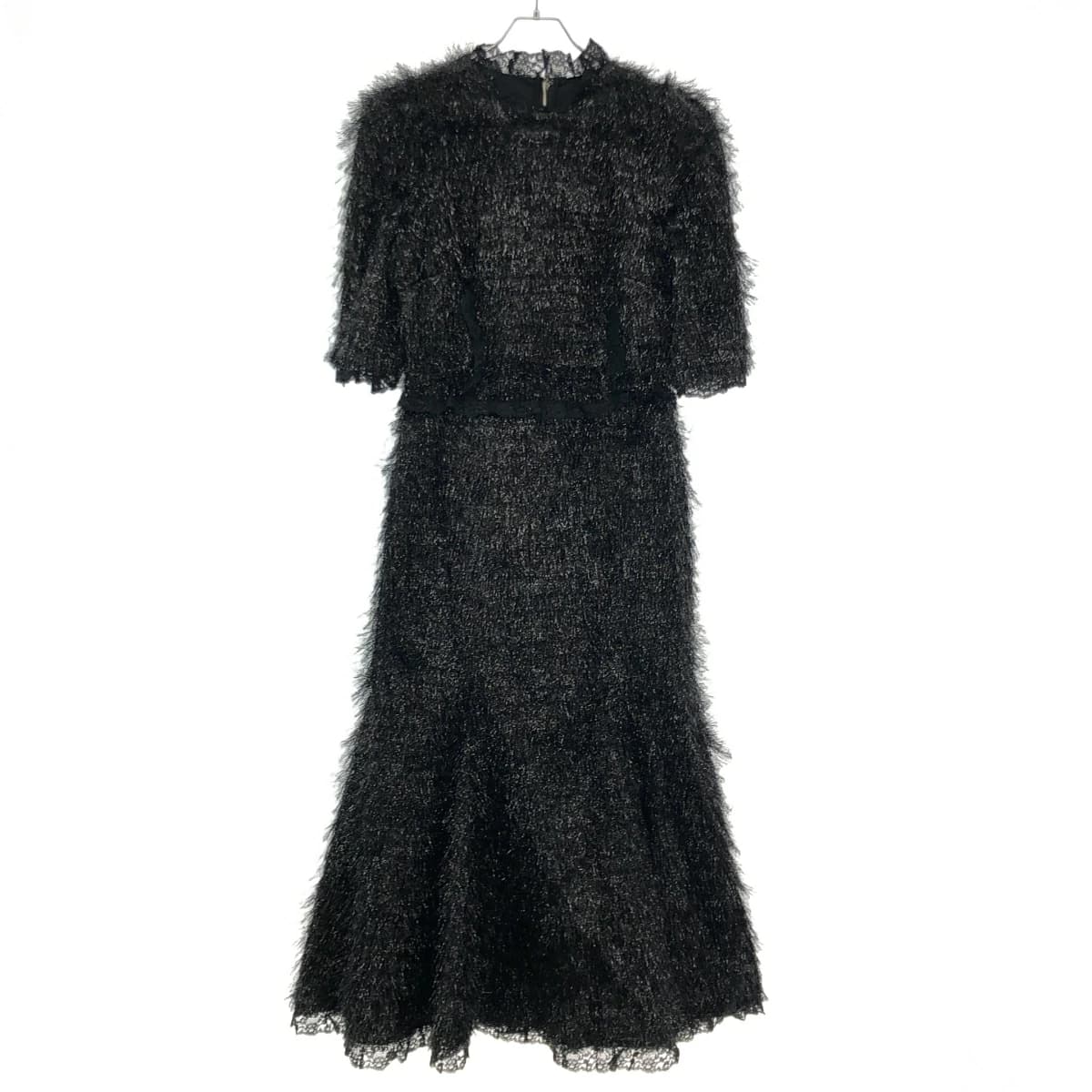 DOLCE&GABBANA ドルチェ&ガッバーナ 16AW メタリックデザイン ドレスワンピース F62G9T/FJMZF