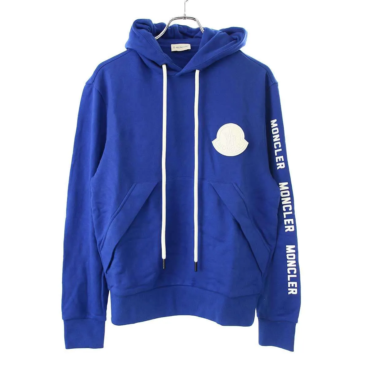 MONCLER モンクレール MAGLIA ロゴパッチプルオーバースウェットパーカー