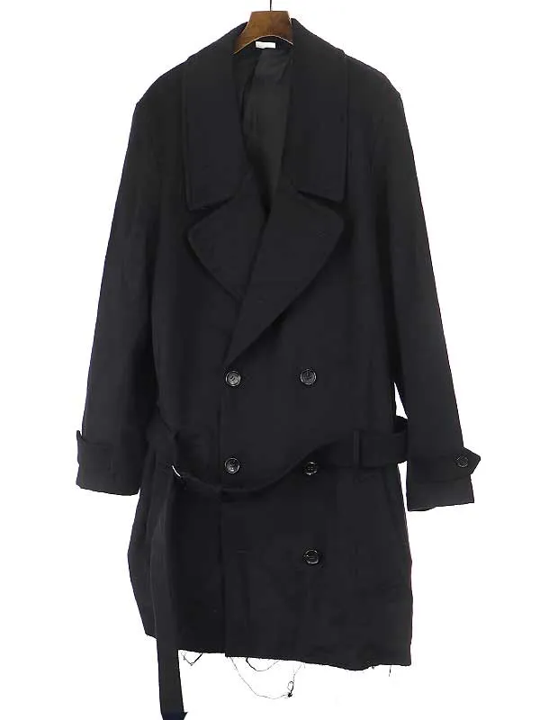 COMME des GARCONS コムデギャルソン オム プリュス 19AW カシミアブレンドショールカラーコート