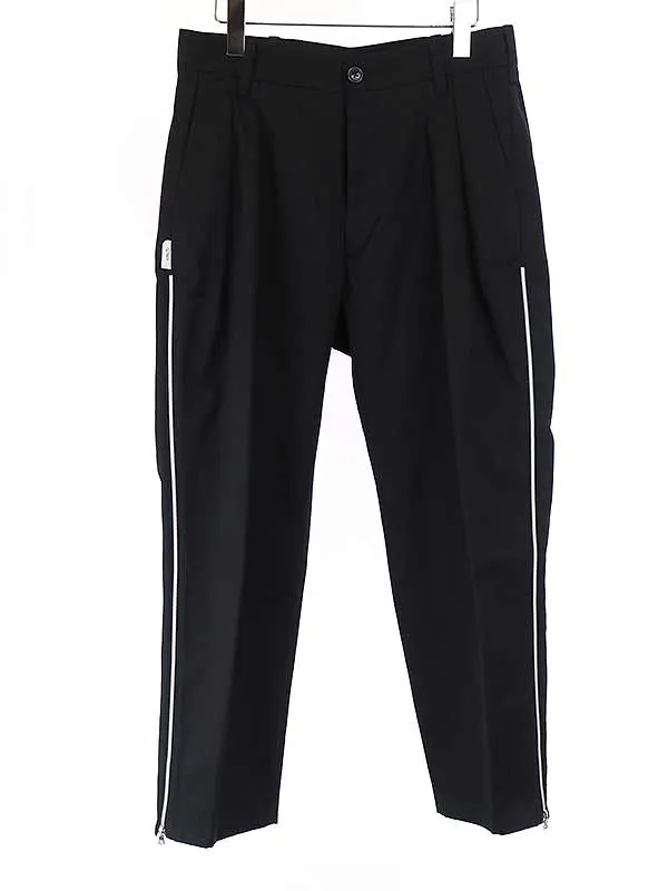 UNDERCOVER アンダーカバー × ダブルタップス 22SS T/C TWILL SIDE ZIP 2TUCK PT ジップパンツ