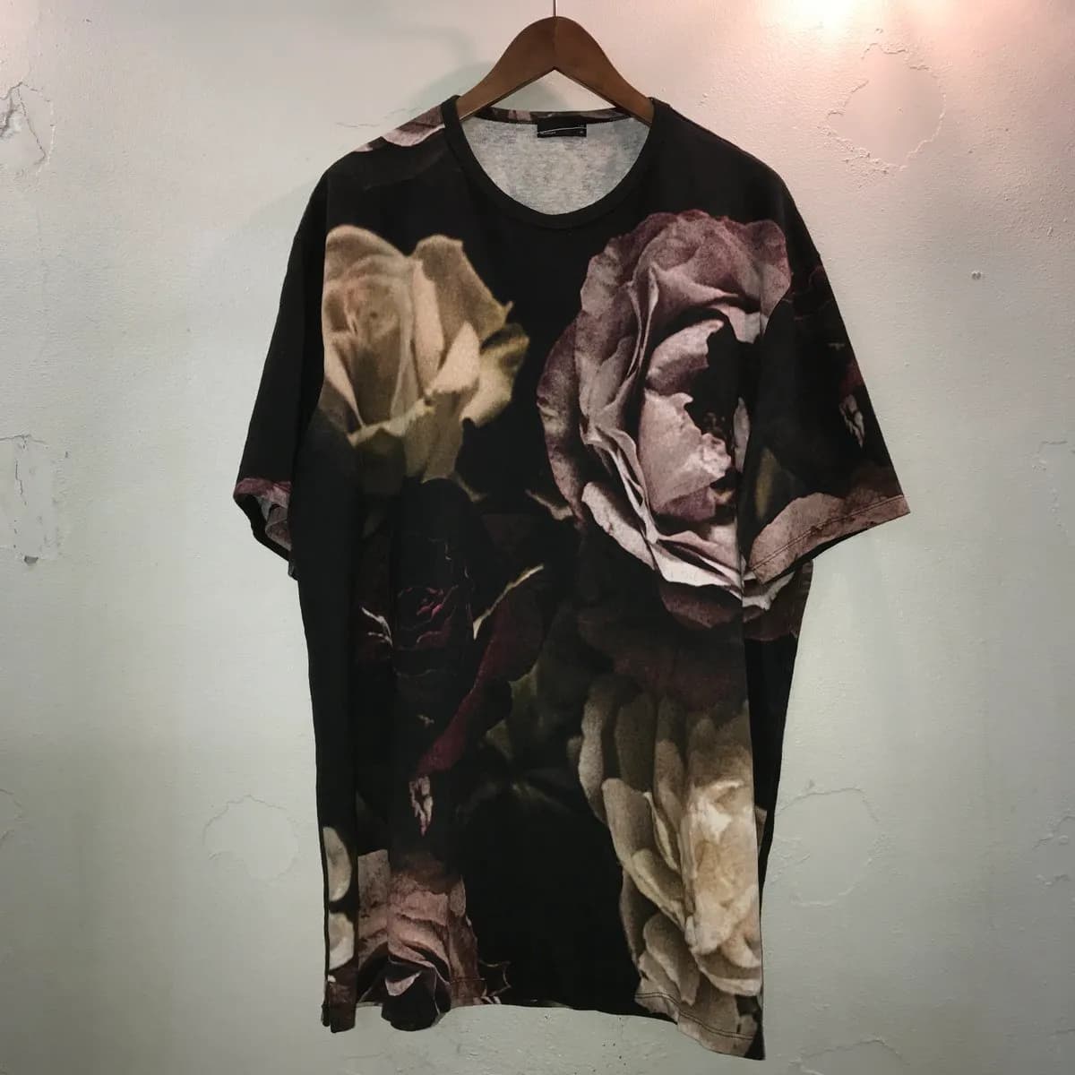 LAD MUSICIAN LAD MUSICIAN 17SS T-CLOTH INKJET BIG ROSE