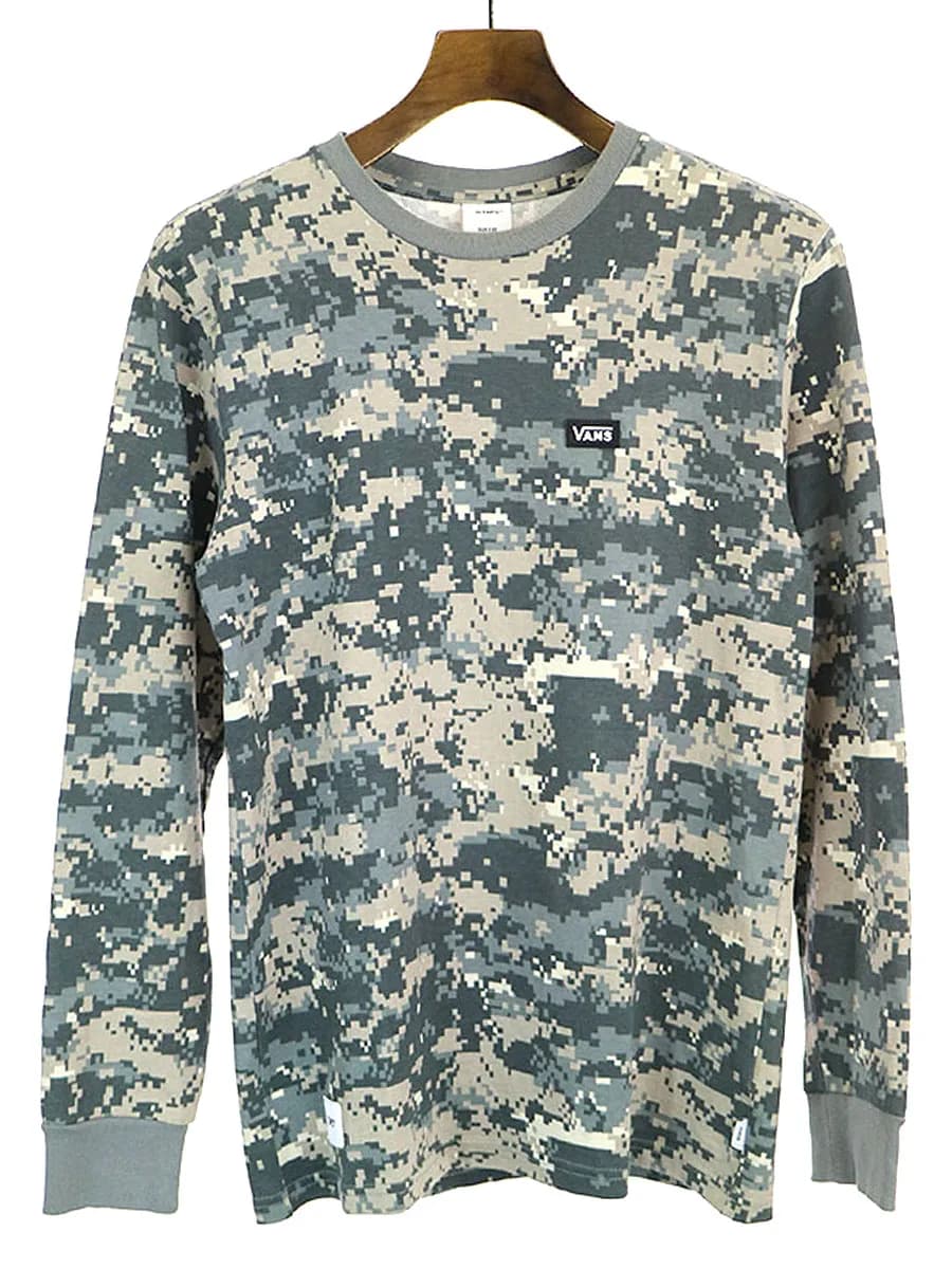 WTAPS ダブルタップス×ヴァンズ 18SS WLOVERS TEE.COTTON モザイクプリントカットソー