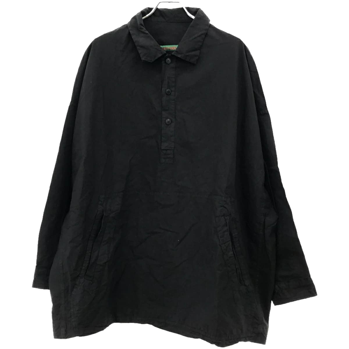 CASEY CASEY ケイシー ケイシー 21SS TEDY TOP ガーメントダイコットンプルオーバーシャツ 16HH85