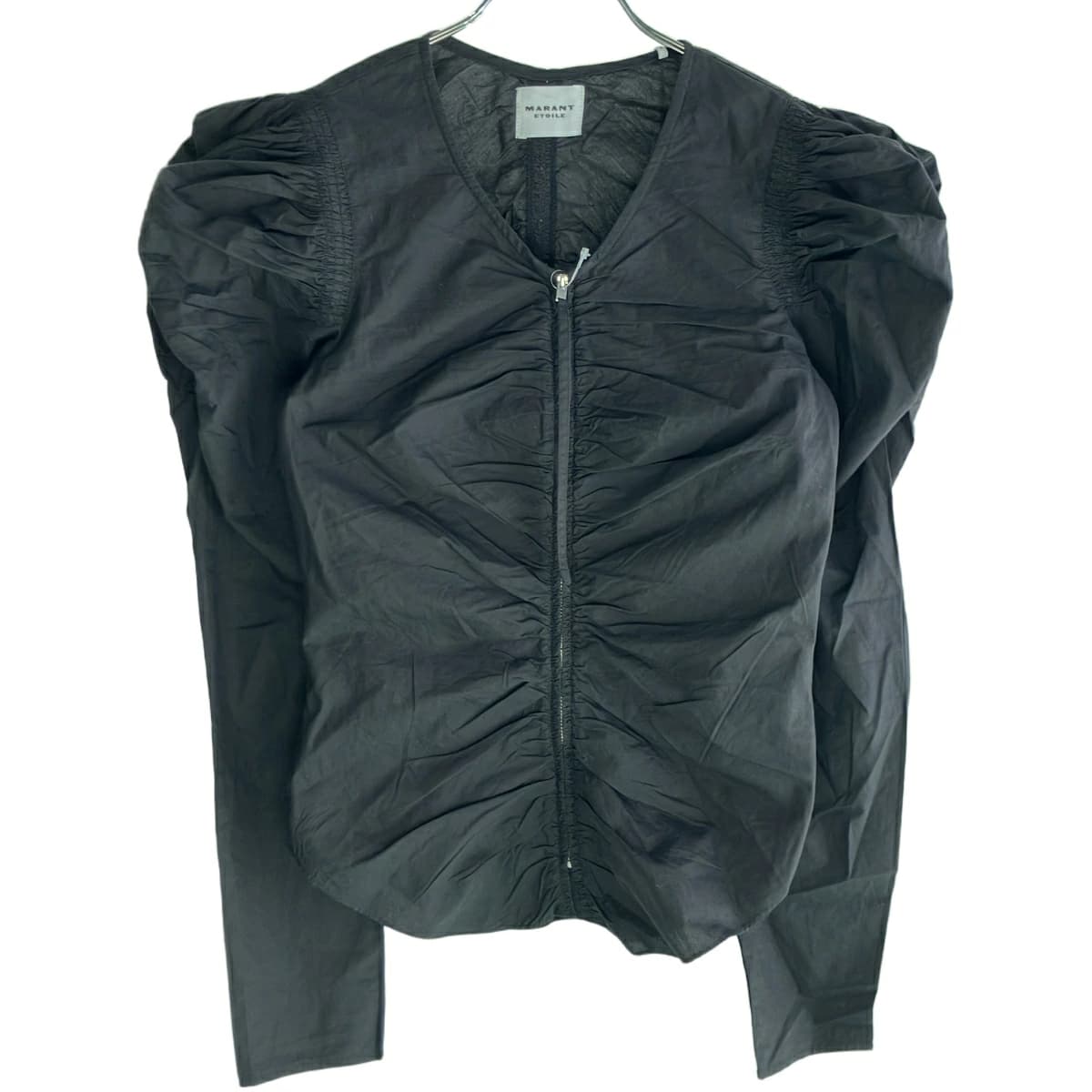 ISABEL MARANT イザベルマラン エトワール 25SS Benatea Top クリスピーコットン ファスナー付きトップス HT0573FA-C1J06E