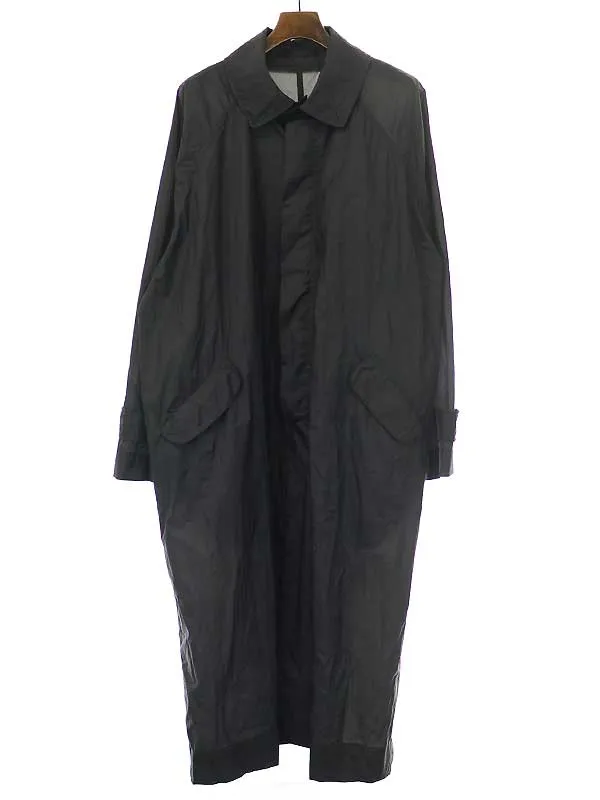 HED MAYNER ヘドメイナー 18AW TRENCH COAT ライトナイロントレンチコート