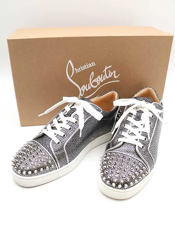 Christian Louboutin クリスチャンルブタン SEAVASTE 2 ORLATO FLAT ローカットスタッズスニーカー