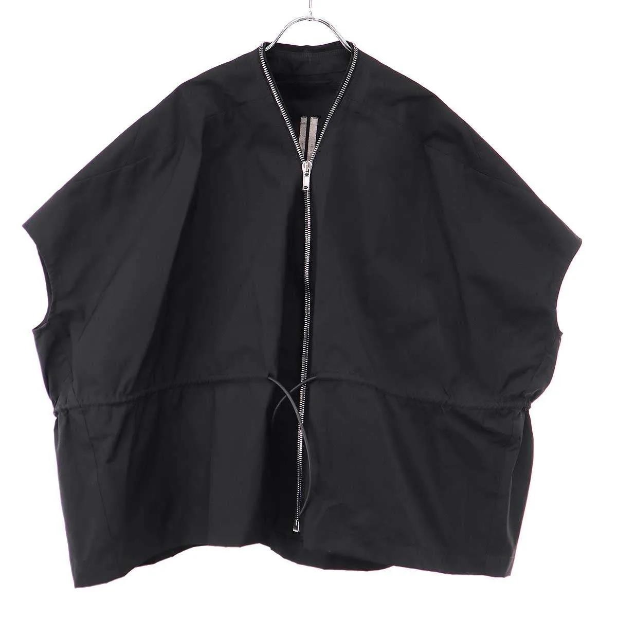 Rick Owens リックオウエンス 23SS ノースリーブワイドジップアップトップス RP01C5715-TF