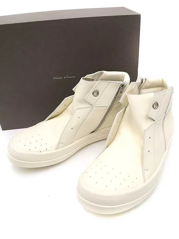 Rick Owens リックオウエンス 16SS ISLAND DUNK アイランドダンク サイドジップスニーカー