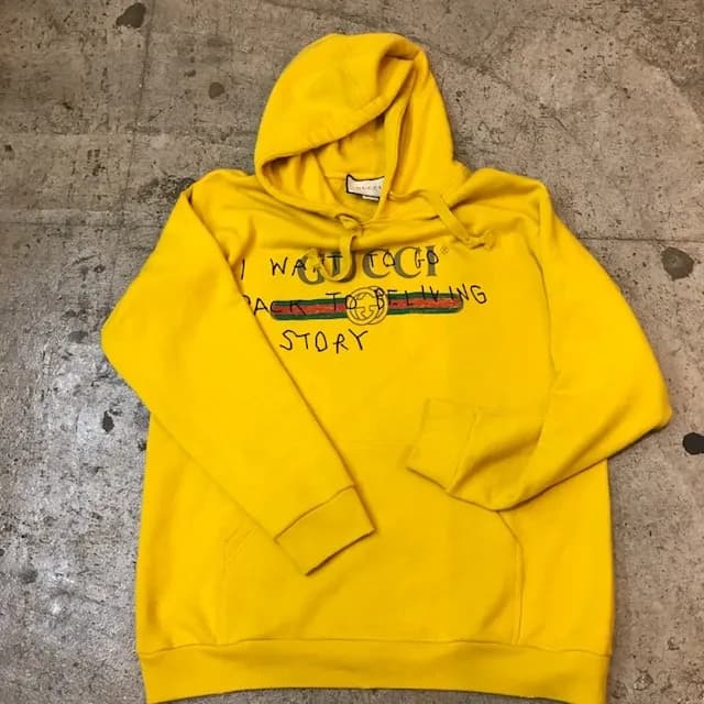 GUCCI GUCCI 17AW ココキャピタン プリントプルオーバーパーカー