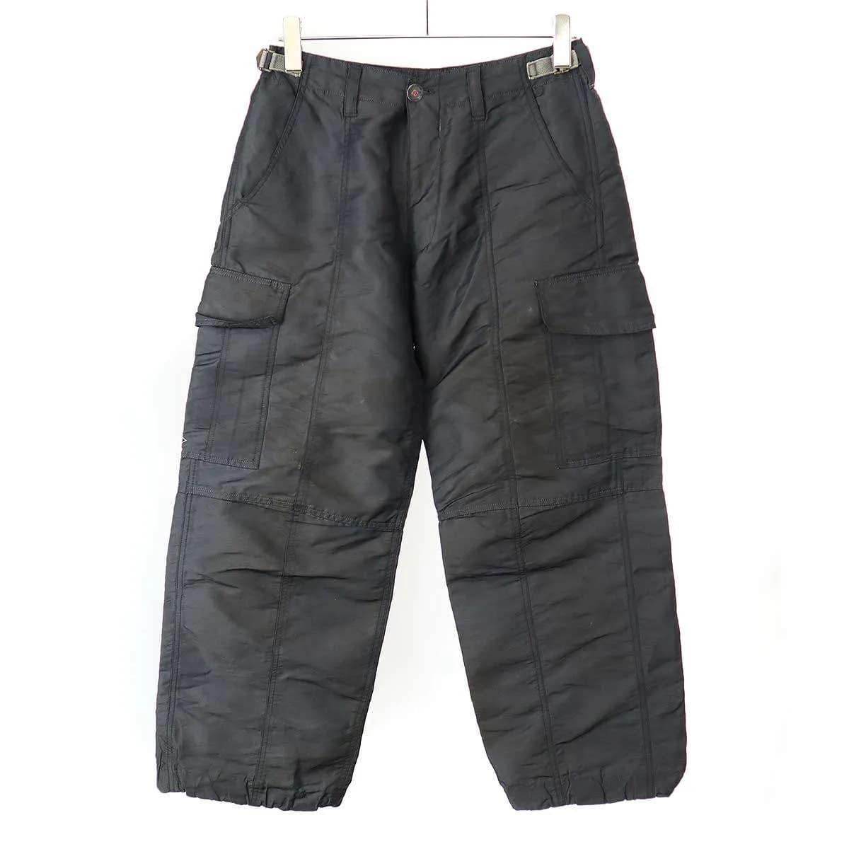 ISSEY MIYAKE イッセイミヤケ 1998AW ポリエステルナイロンワイドカーゴパンツ