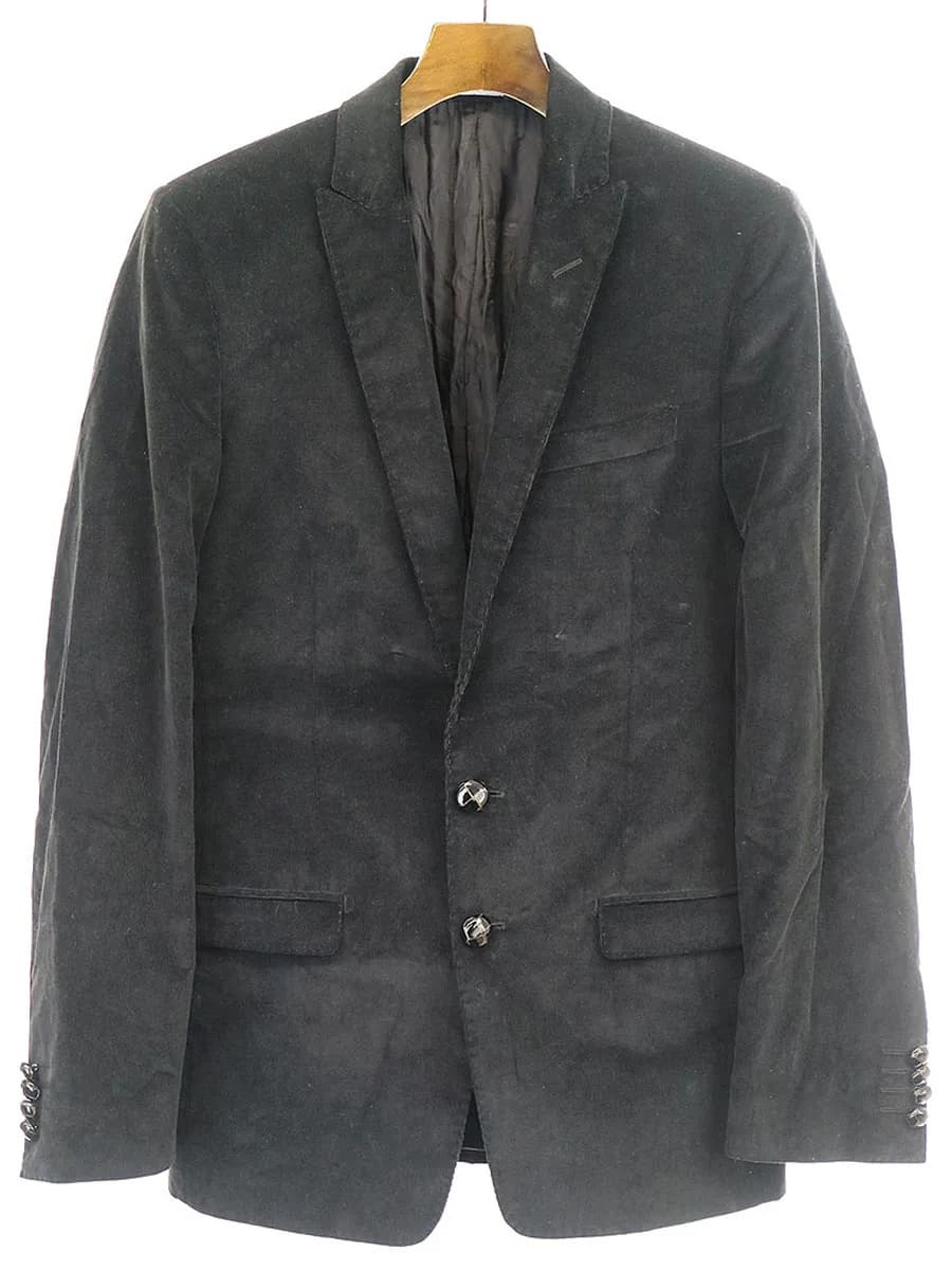 DOLCE&GABBANA ドルチェ&ガッバーナ ノッチドラペル2Bコーデュロイテーラードジャケット
