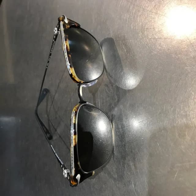 CHROME HEARTS CHROME HEARTS SLUNTRADICTION サングラス ブラウン×ブラック 52□19-148