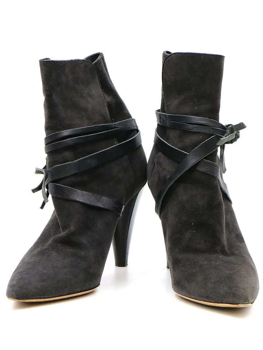 ISABEL MARANT イザベルマラン スエードヒールブーツ