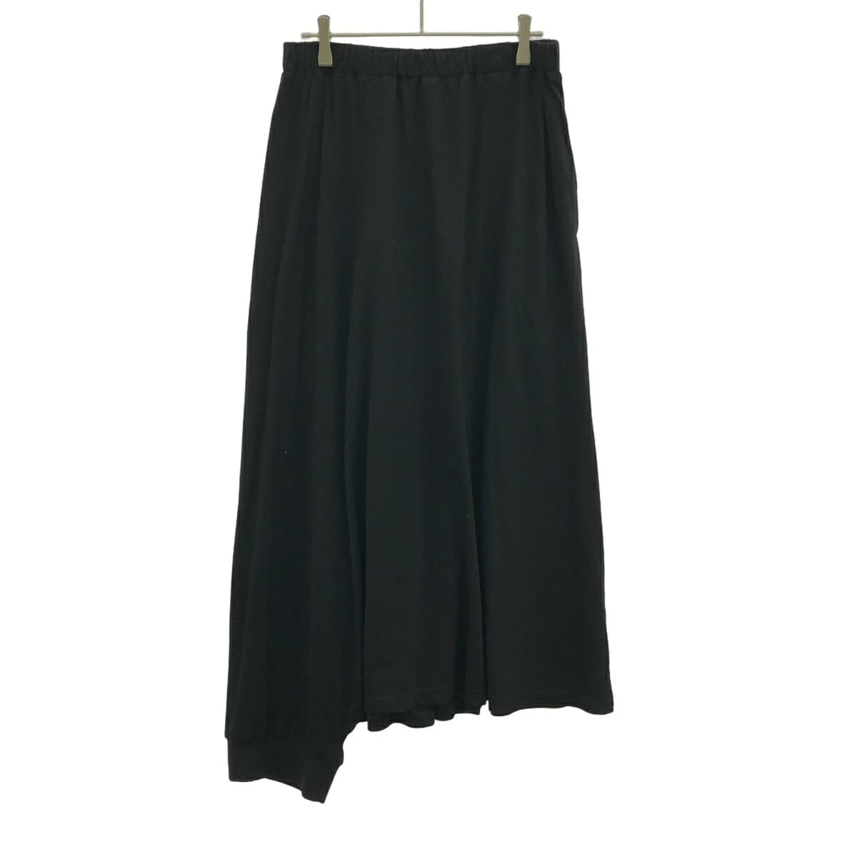 Yohji Yamamoto レギュレーション ヨウジヤマモト 23SS アシンメトリージャージースカート FI-S50-007