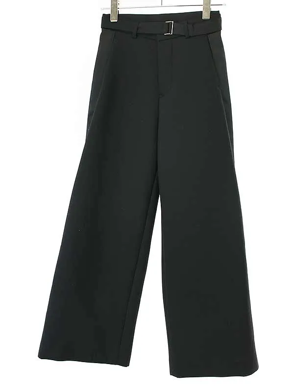 sacai サカイ 23AW Suiting Bouding Pants ベルテッドボンディングパンツ 23-06771