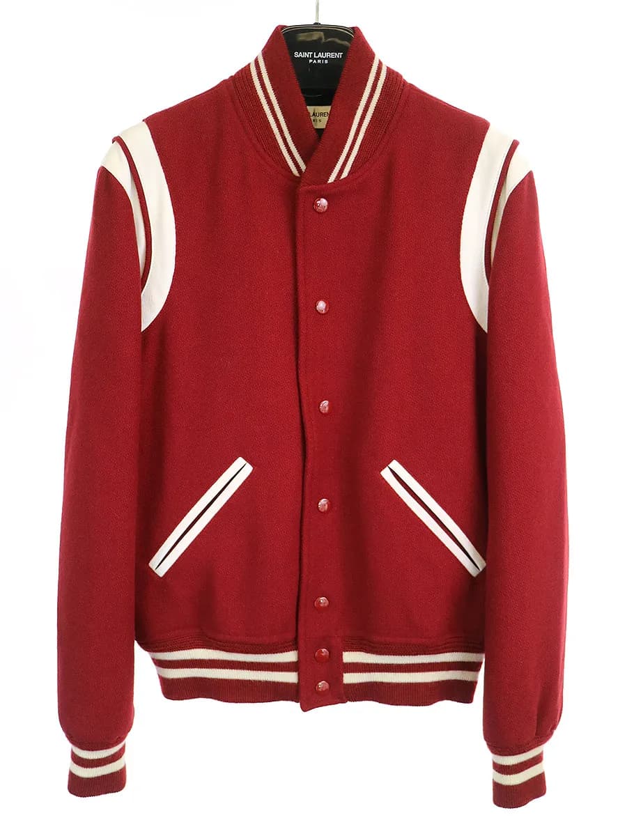 SAINT LAURENT サンローラン パリ 17AW ウールクラシックテディジャケット