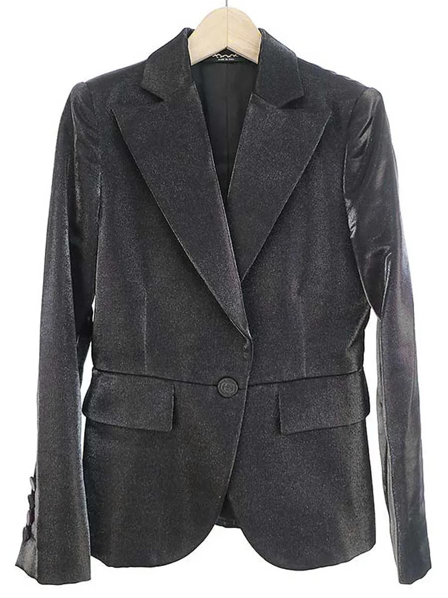 GUCCI グッチ ピークドラペルラメセットアップスーツ