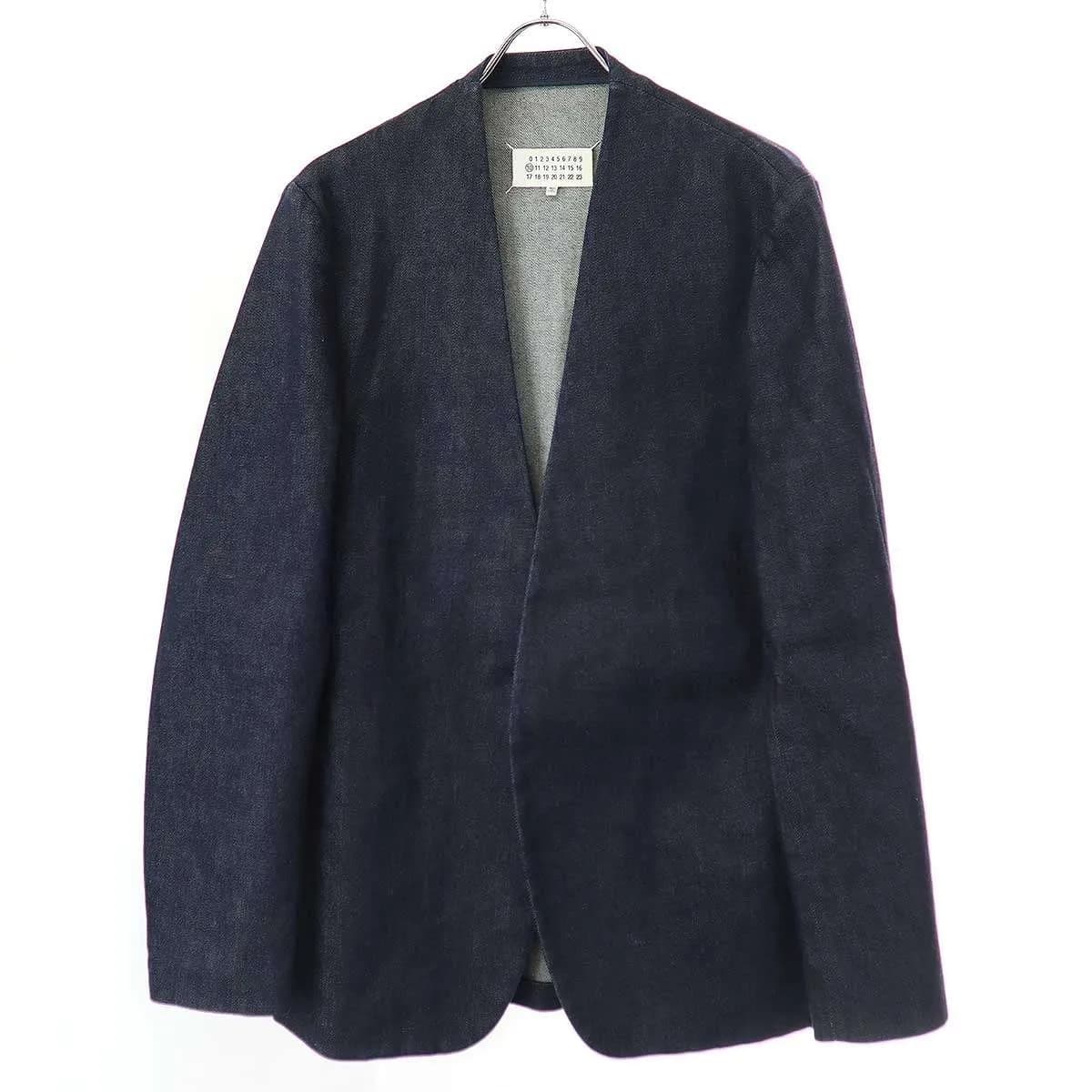 Maison Margiela メゾン マルジェラ Colourless Jacket デニムノーカラージャケット S30BN0395