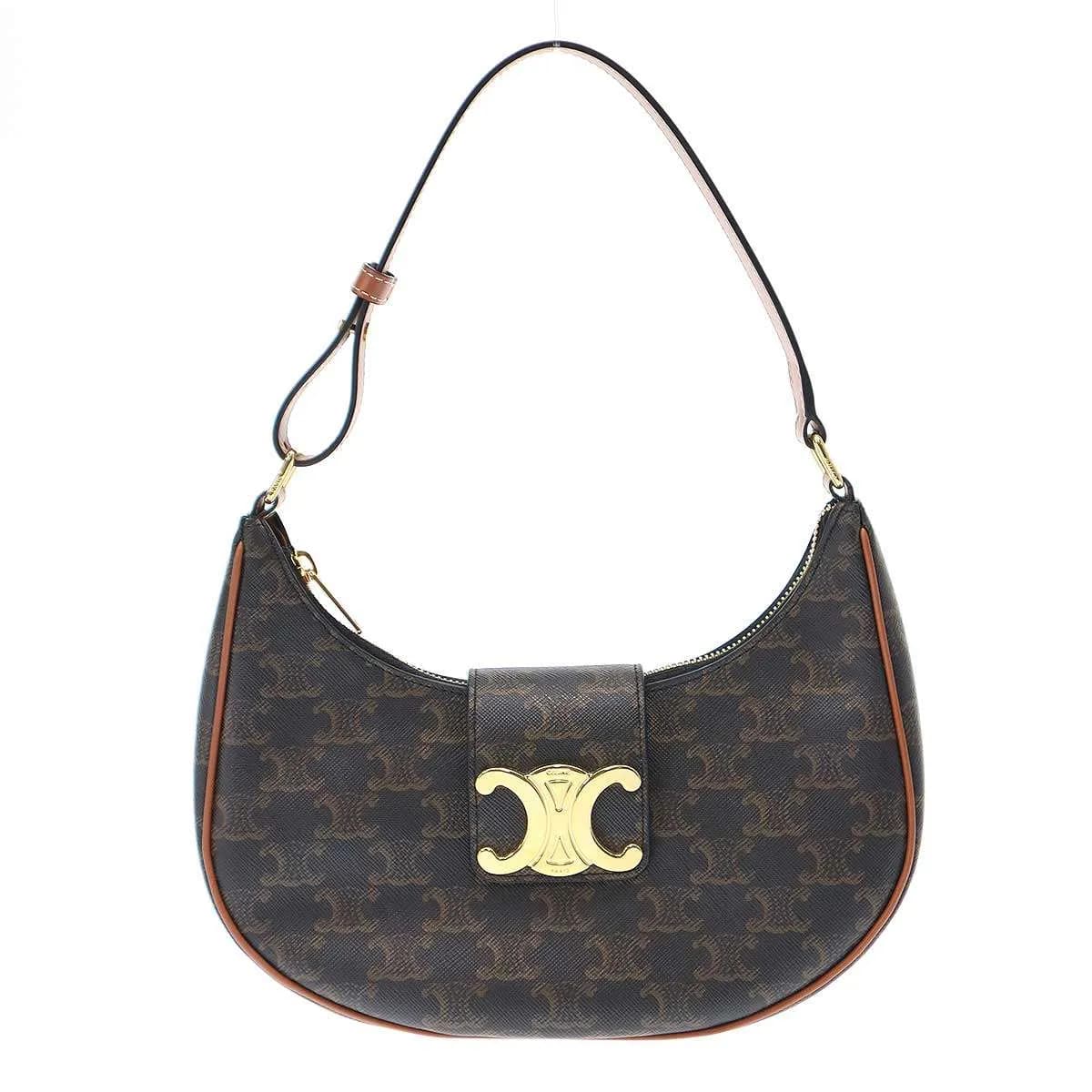 CELINE セリーヌ Ava Shoulder Bag トリオンフキャンバスワンショルダーバッグ