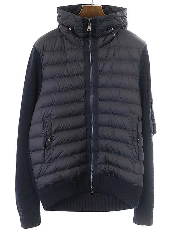 MONCLER モンクレール 22AW CARDIGAN TRICOT ニット切替ダウンジャケット