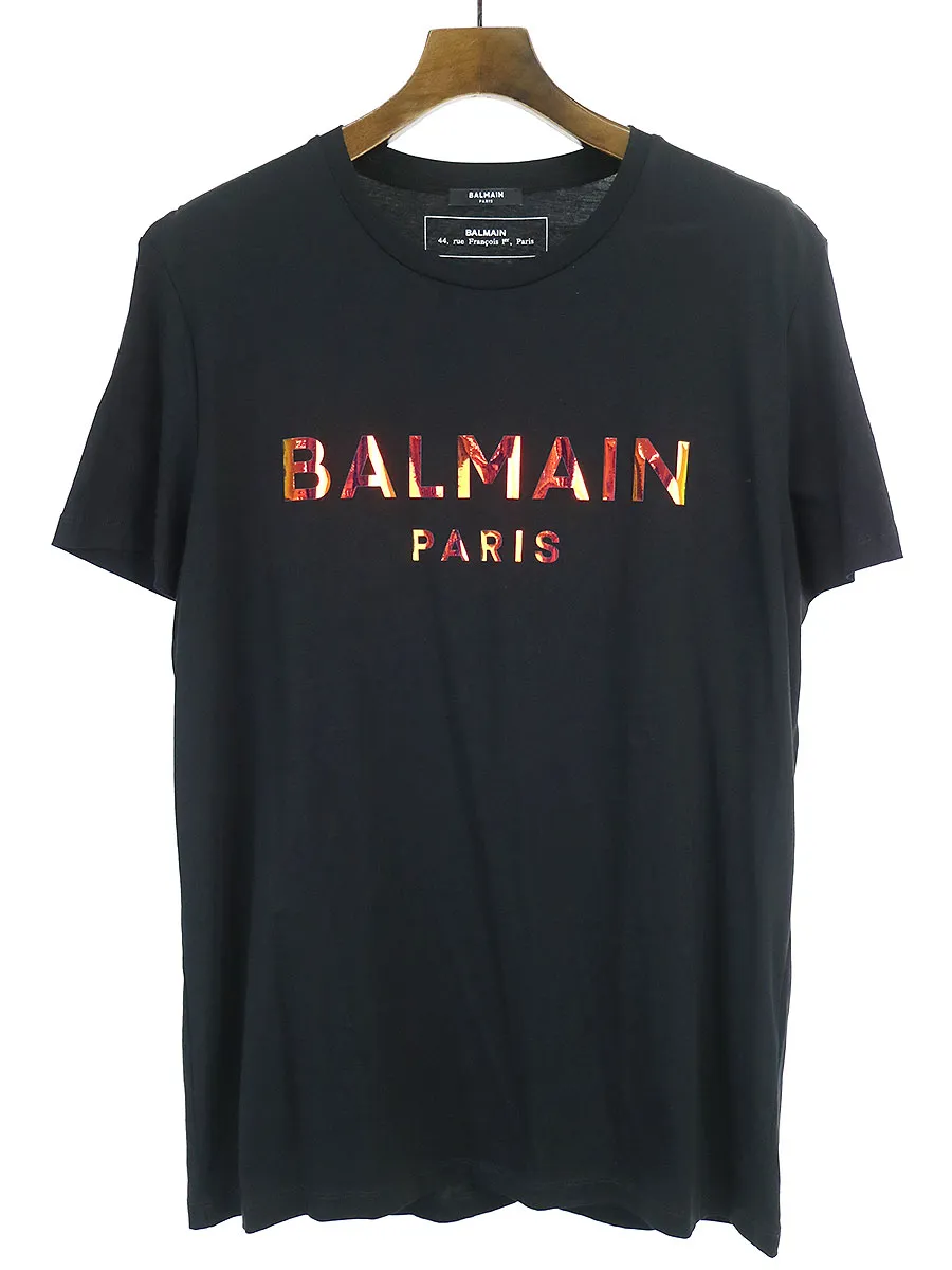 BALMAIN HOMME バルマン オム ロゴプリントTシャツ