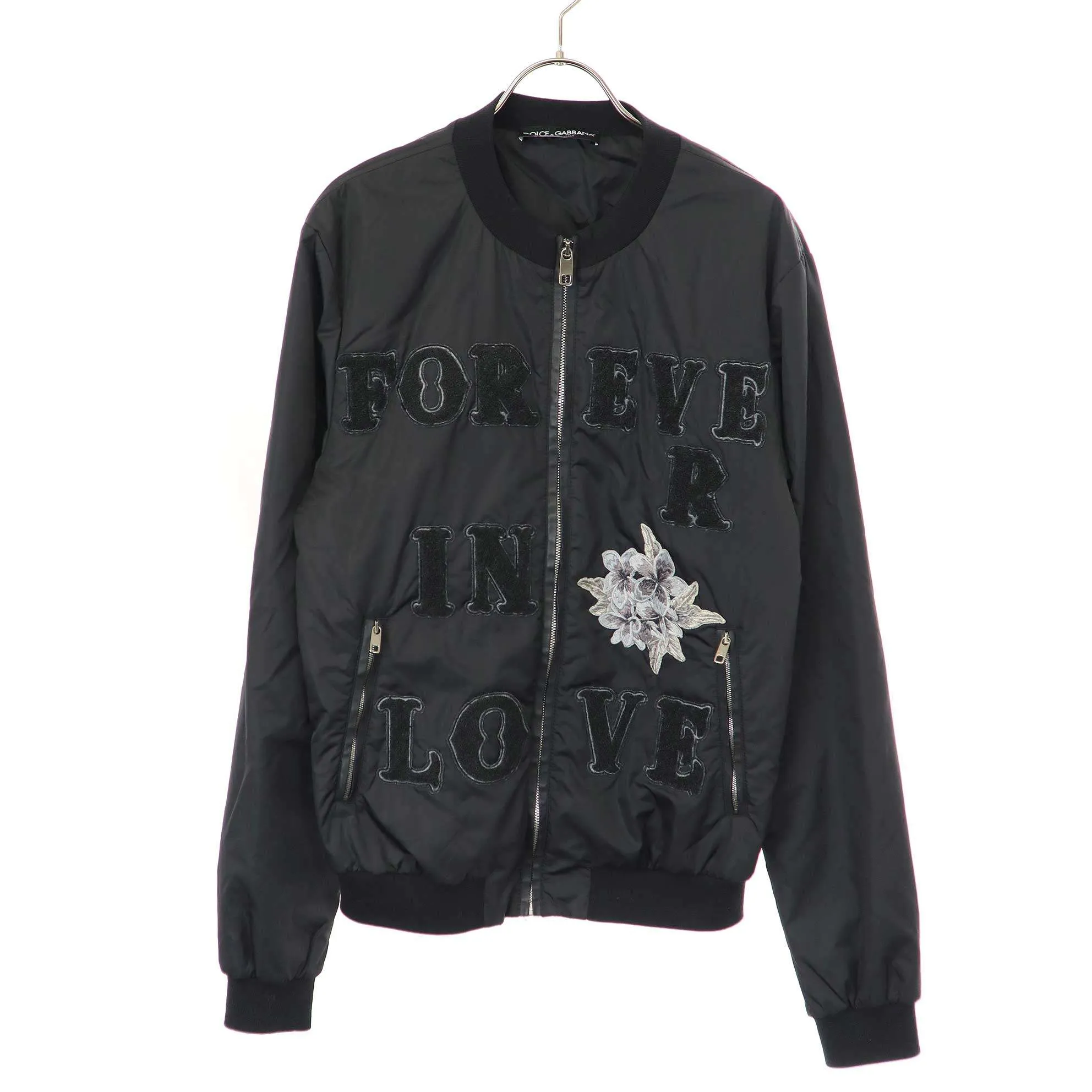 DOLCE&GABBANA ドルチェ&ガッバーナ 16AW マルチワッペンアップリケボンバージャケット