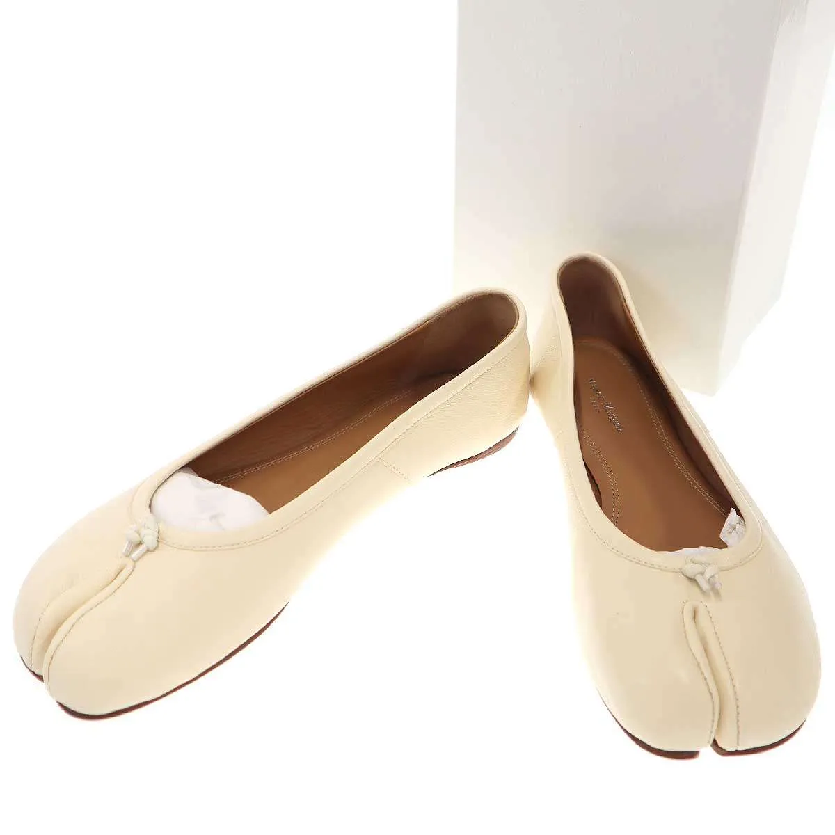 Maison Margiela メゾン マルジェラ 23SS Tabi 足袋 レザーフラットパンプス