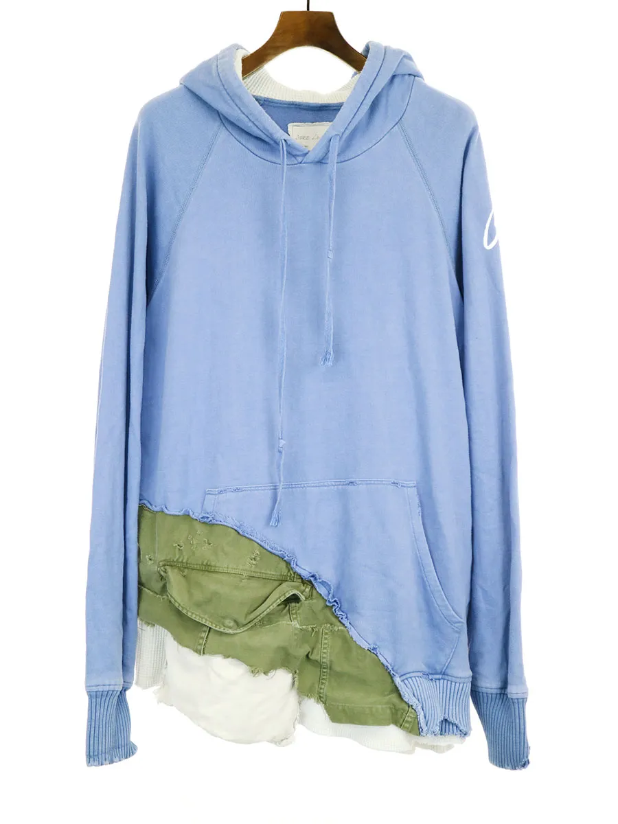 Greg Lauren グレッグ ローレン 再構築デザインスウェットパーカー